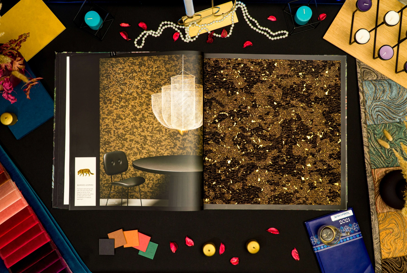 Arte Mooi wallcovering the extinct animals galéria